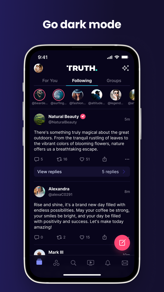 #8. Truth Social (iOS) 由: T Media Tech LLC