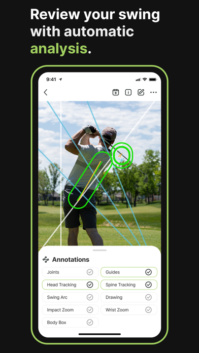 Swing Tune-Up - Golf Analyzer Screenshot