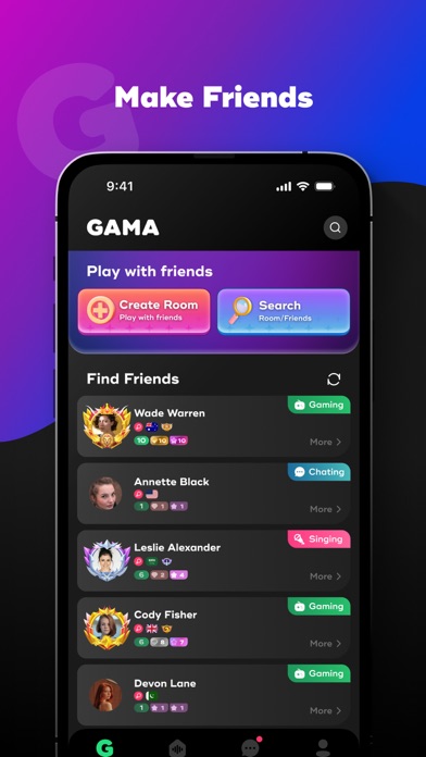 Ginwa-Karaoke&Voice Chat Room Screenshot