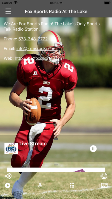 Screenshot #3 pour 98.7 Fox Sports