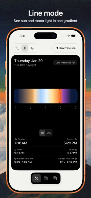 Solar Arc – Sun & Moon Tracker Screenshot