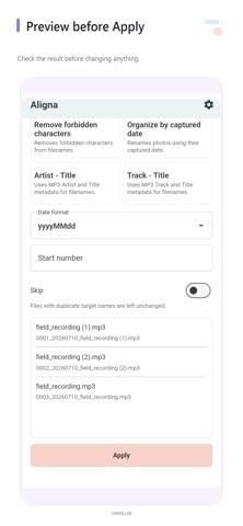 App screenshot