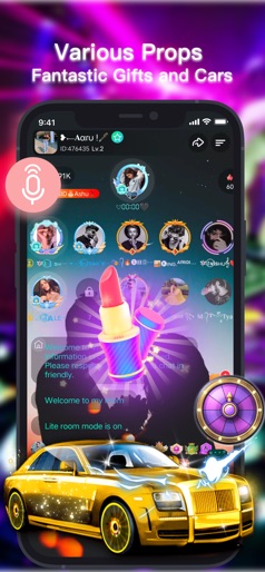 ViYa - Group Voice Chat Rooms screenshot 4