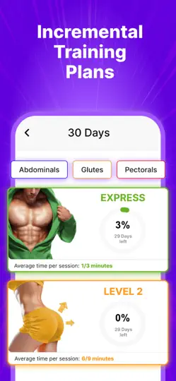 Home Workout: 30 Day Challenge iPhone Ekran Görüntüsü 6