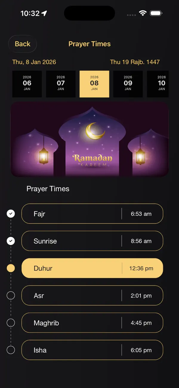 Screenshot #2 pour Azaan Pro