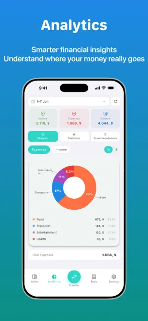SafeNook: Expense Tracker App screenshot 1