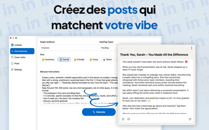 Screenshot #3 pour Application pour LinkedIn