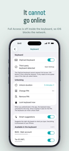 ClipCard: Paste Keyboard Screenshot 4 of 6