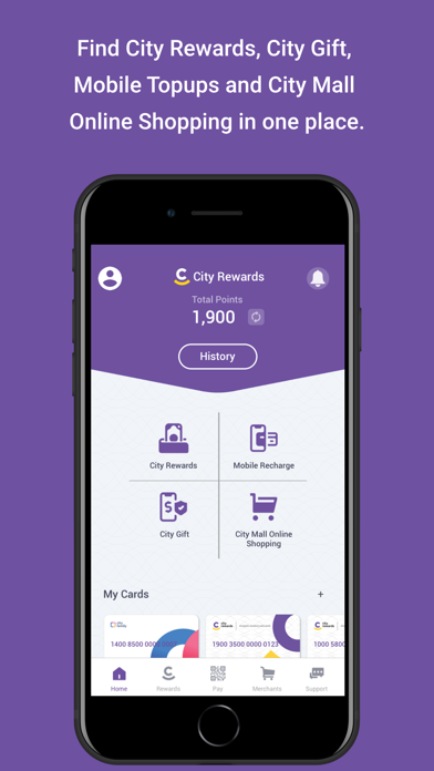 City Rewards 2.0 Screenshot