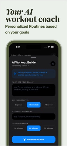 Overload Gym Workout Tracker Screenshot 4 of 6