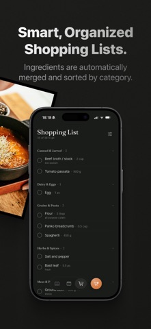Meally: Recipes & Cookbook screenshot