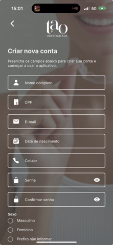 TAO Odontologia screenshot