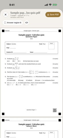 Exam Creator: Test Maker Screenshot 1 of 3