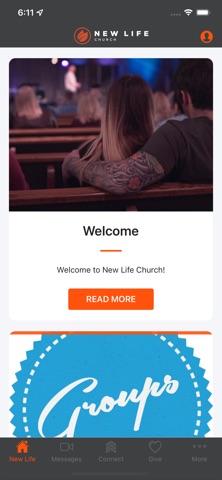 New Life Church Lynnwood app screenshot
