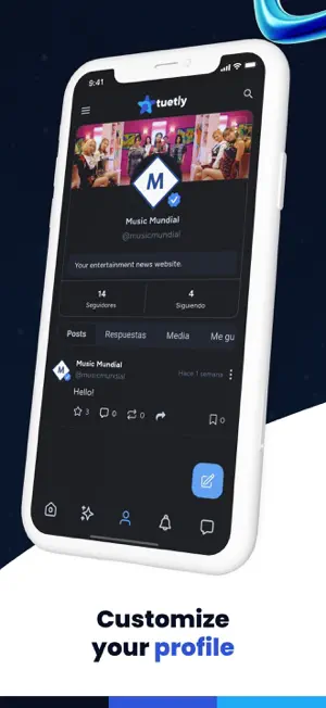 Startly: Social Network screenshot 1