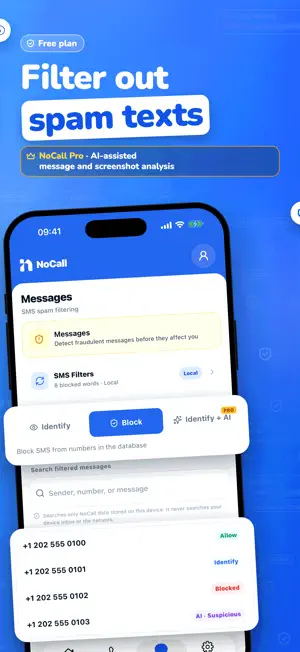 NoCall: Spam Call Blocker screenshot 4