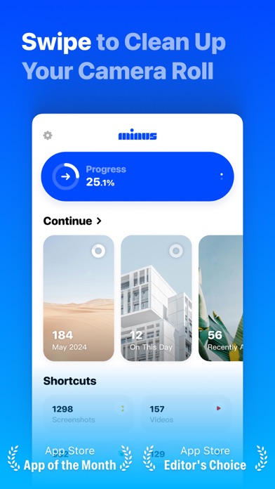 Photos Cleaner: Minus Photos Screenshot