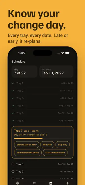 Wearclock: Aligner Tracker screenshot 4