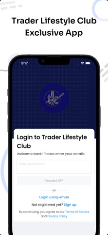 Trader Lifestyle Club iPhone screenshot