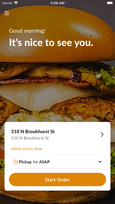 YoYo Burgers iPhone screenshot 2 - Food & Drink app