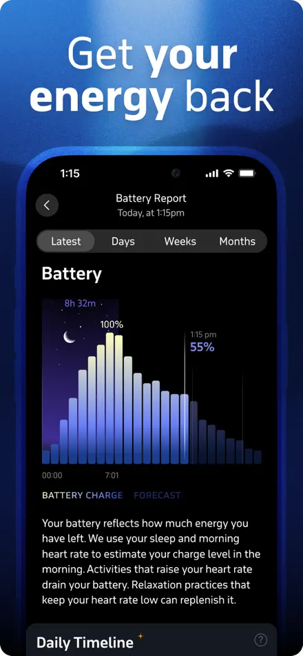 Welltory screenshot 2