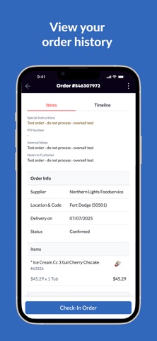 Northern Lights Foodservice iPhone screenshot