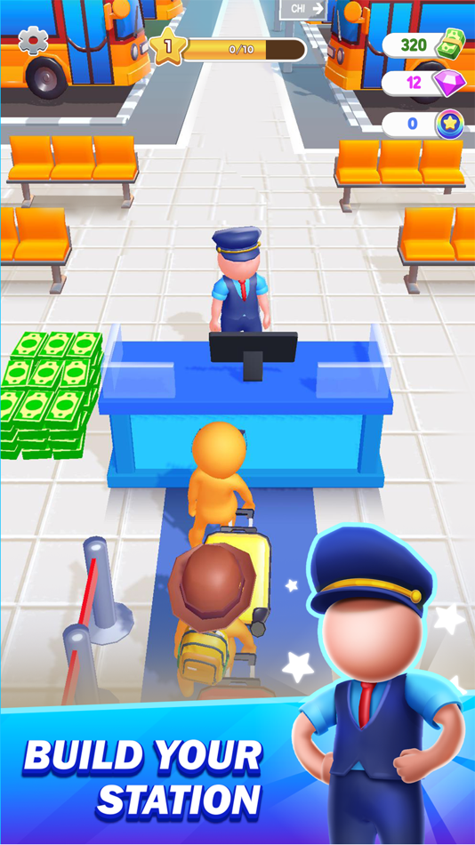 #1. Terminal Master - Bus Tycoon (iOS) 来自: Supercent, Inc.