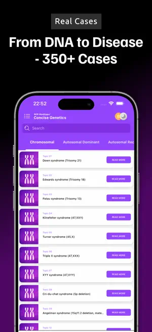Concise Genetics screenshot 2