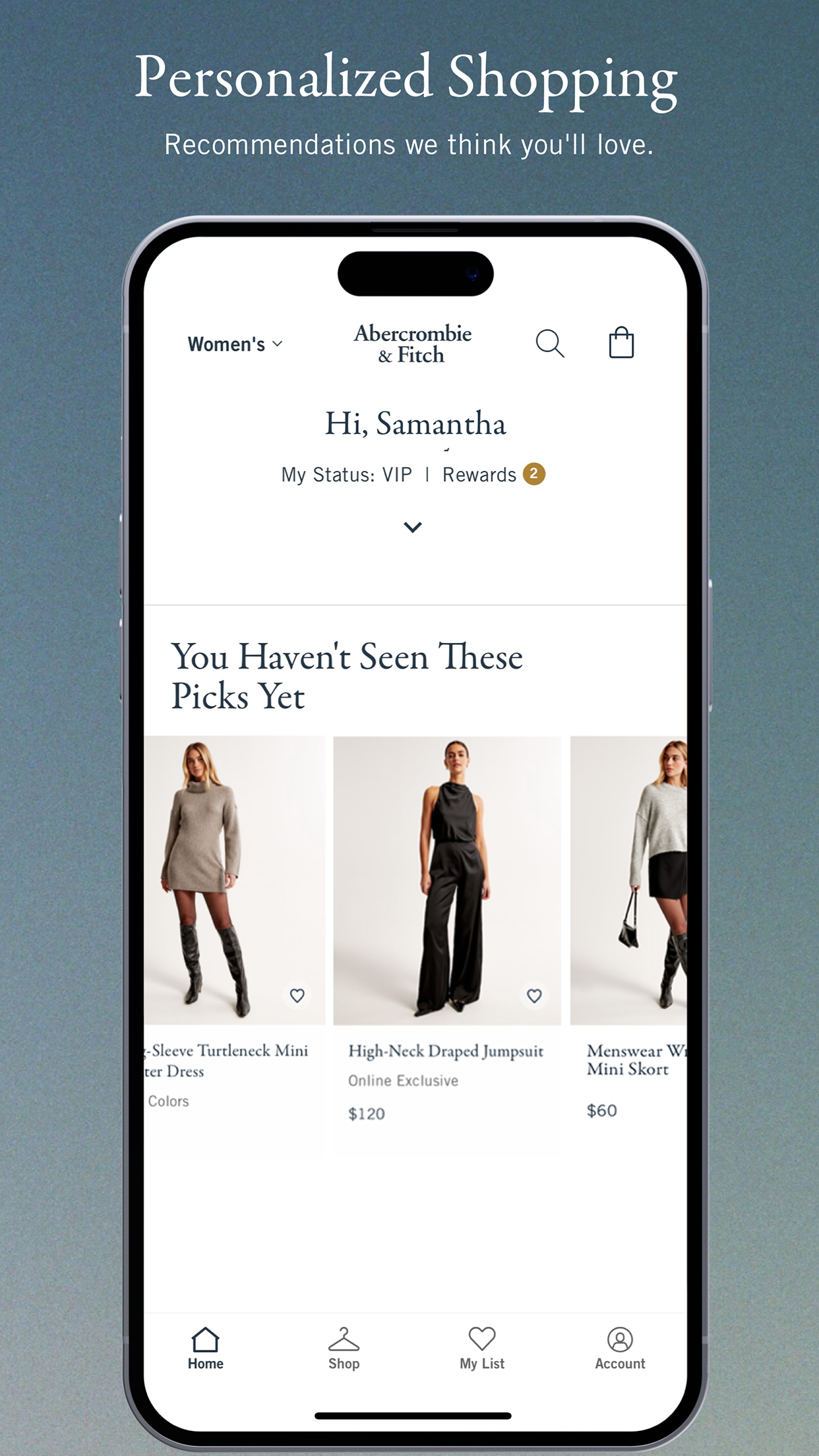 Abercrombie & Fitch screenshot 3
