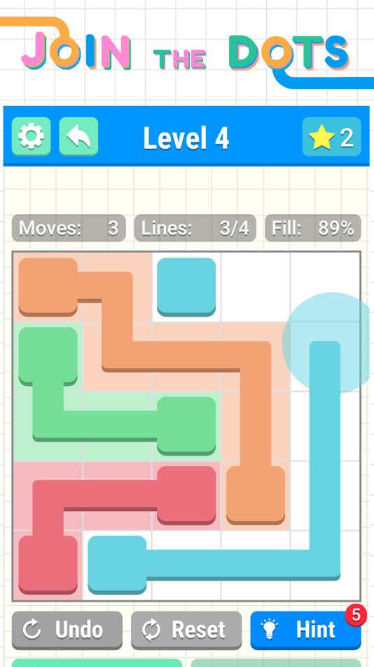 #5. Join the Dots - Connect puzzle (iOS) 由: Wonton Games
