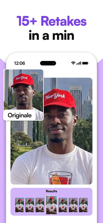 Screenshot 6 von 6 zu Retake AI Face & Selfie Editor