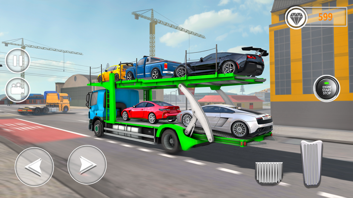 jogo de transporte de carro