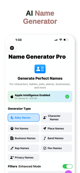 Name Generator Pro 2025 Screenshot 2 of 5