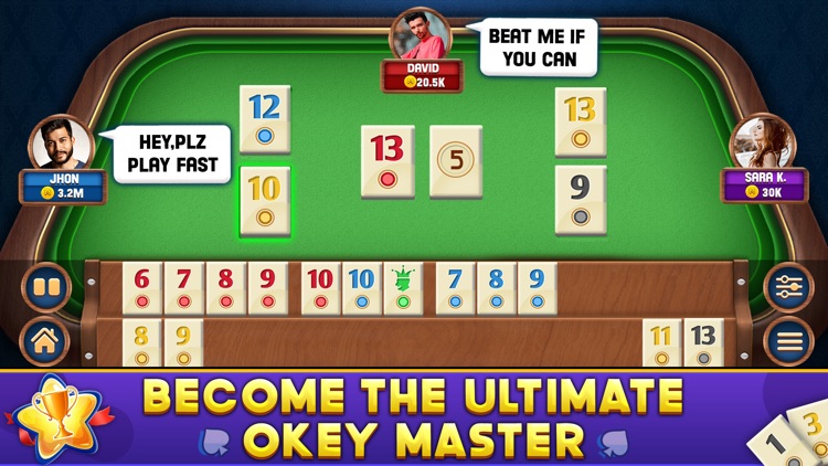 Okey - Offline Board Game