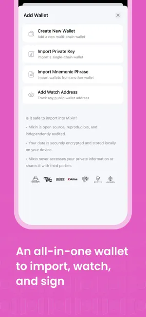 Mixin - Private Crypto Wallet screenshot 4