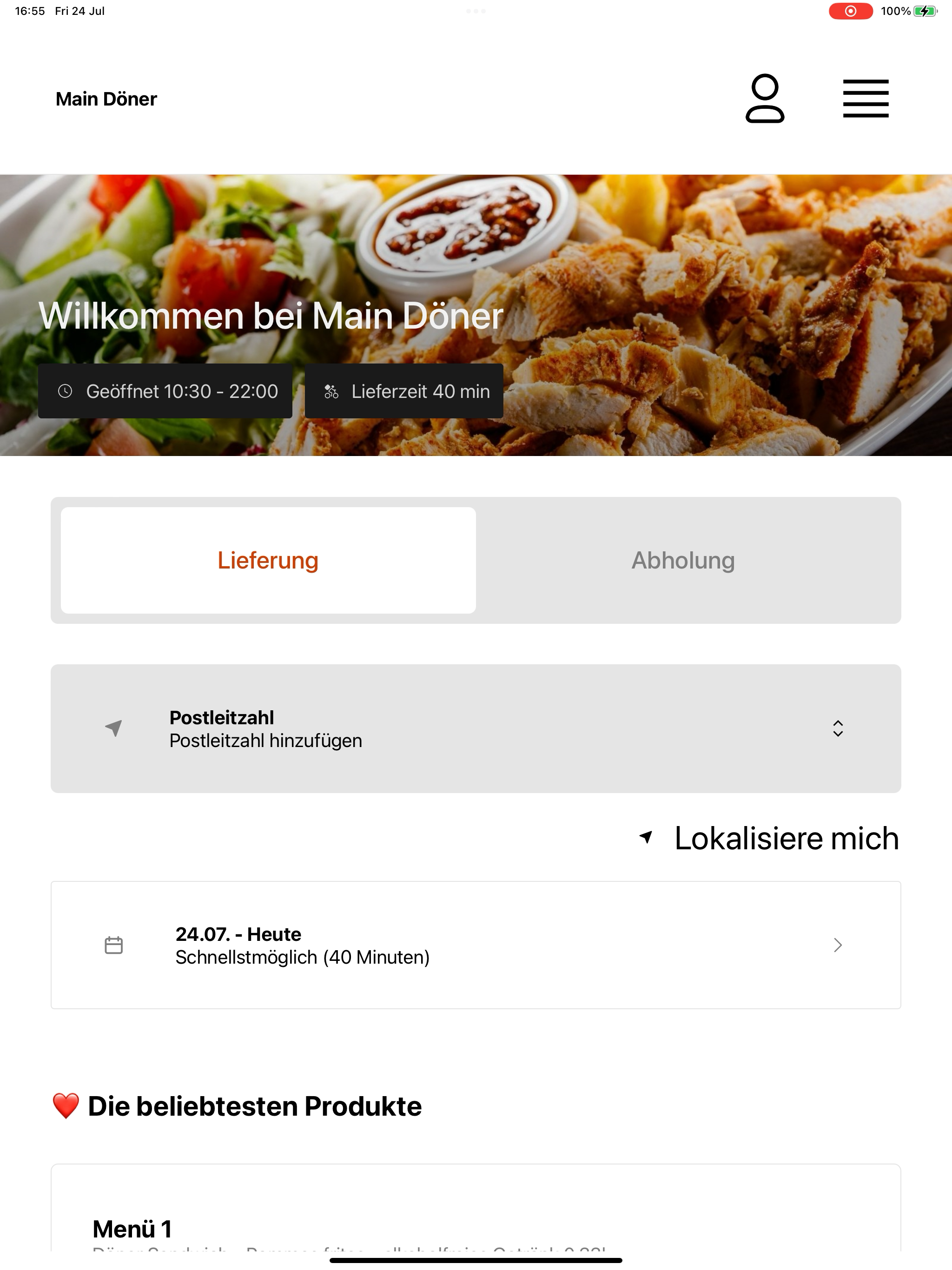 Main Döner screenshot 13