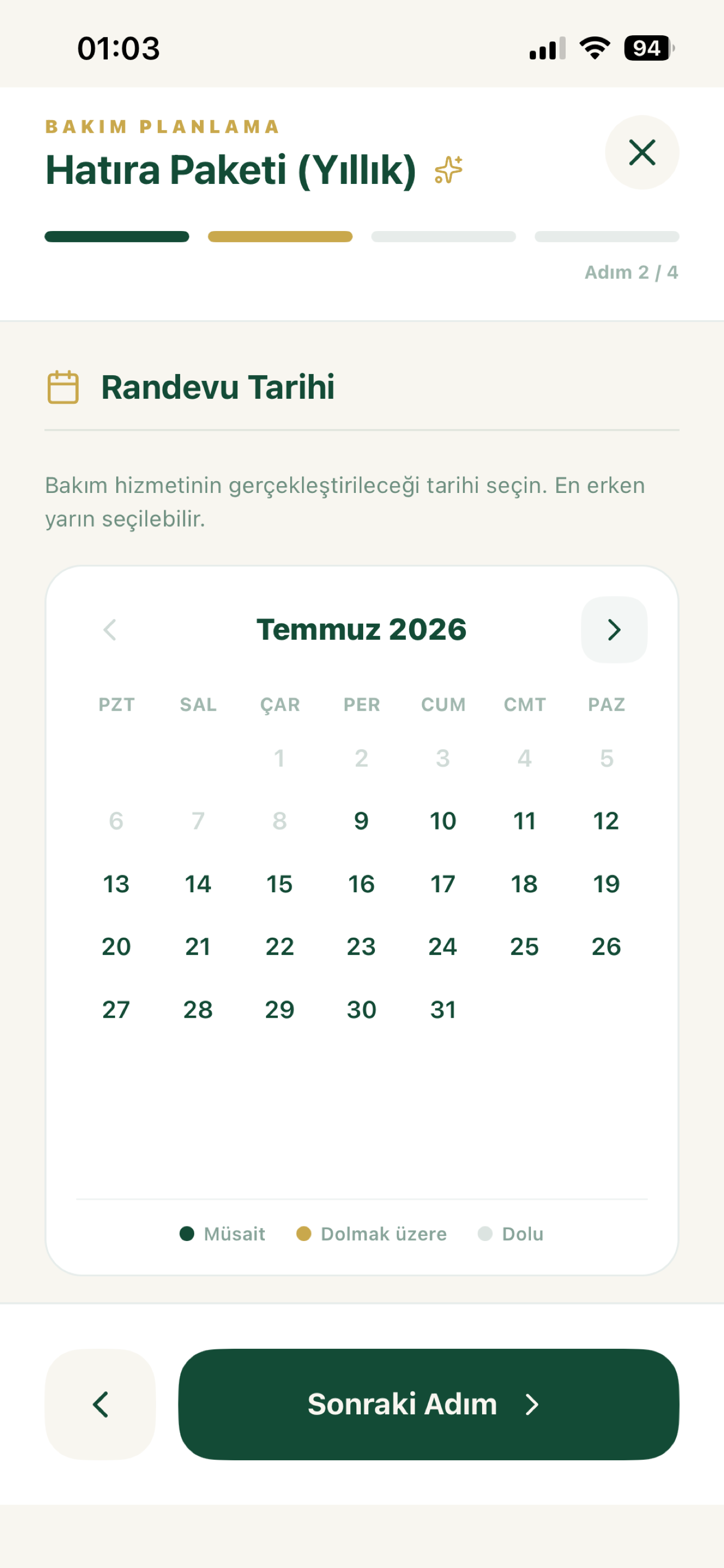 VefaApp screenshot 2