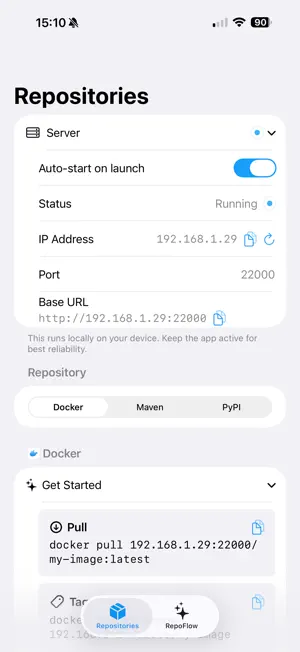 RepoFlow screenshot 3