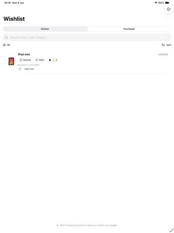 App screenshot
