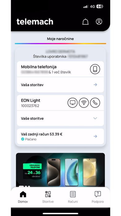 Screenshot #1 pour Telemach Slovenija