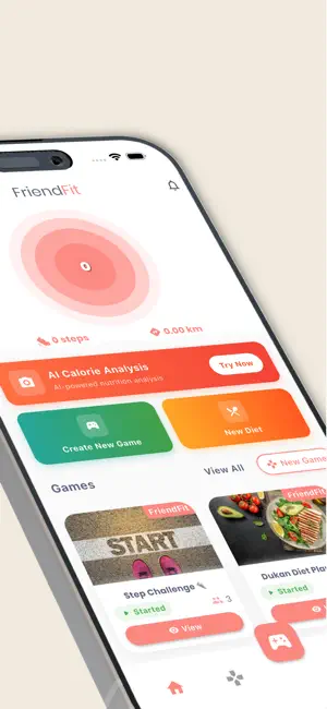 FriendFit- AI Calorie Battle screenshot 2