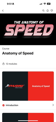 Parisi Training Systems screenshot