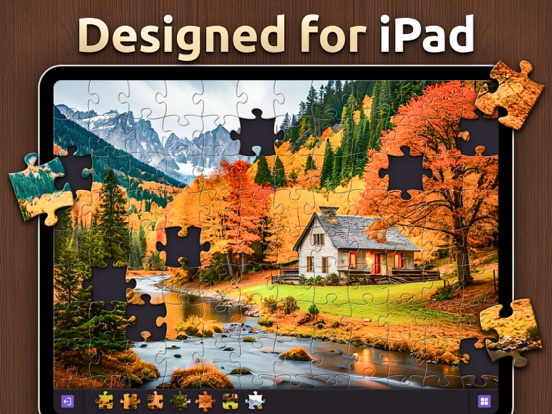 Screenshot #4 pour Jigsawpad - jigsaw puzzles HD