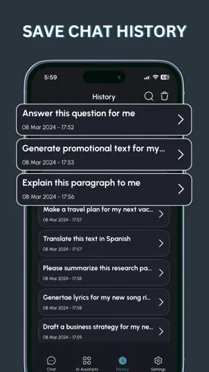 CloudyAI: Ask Anything Chatbot screenshot 4