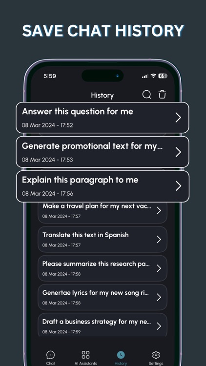CloudyAI: Ask Anything Chatbot screenshot-3