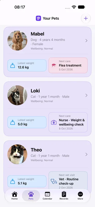 PawGaniser screenshot 2 of 7
