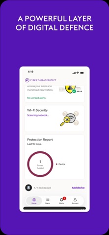 BT Cyber Threat Protect iPhone screenshot