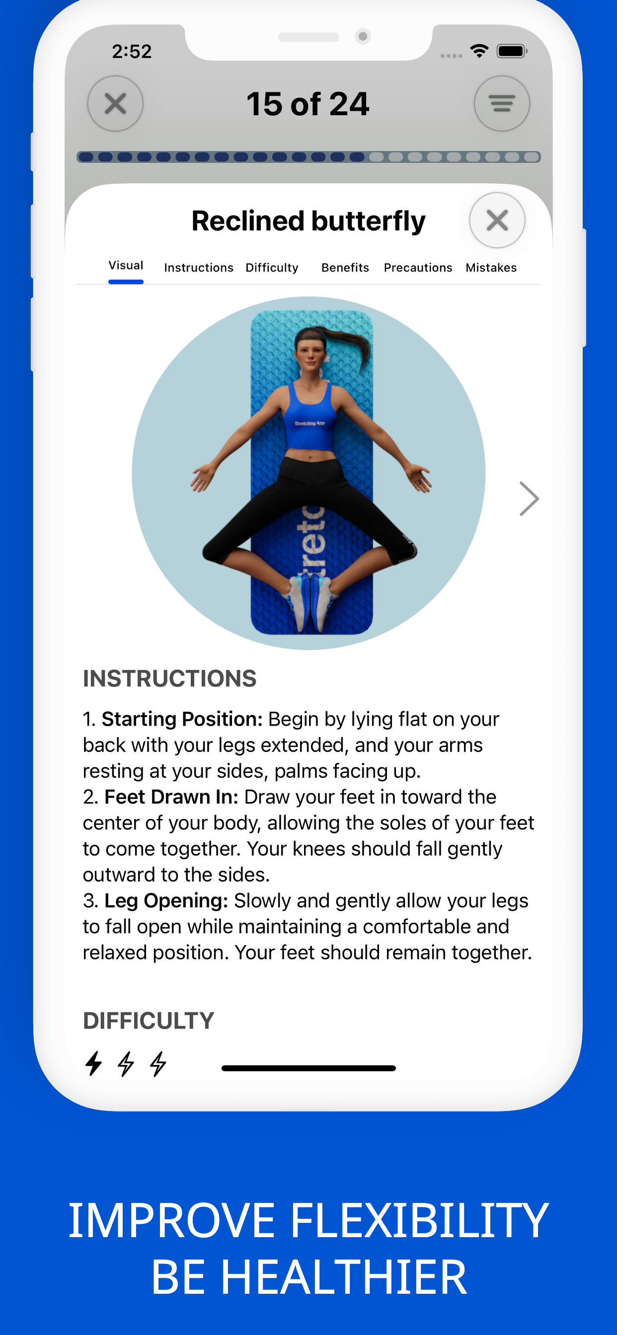 Stretching Flexibility Bend In