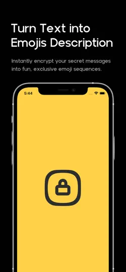 Screenshot von Tmoji: Secure Emoji Messages auf dem iPhone 1