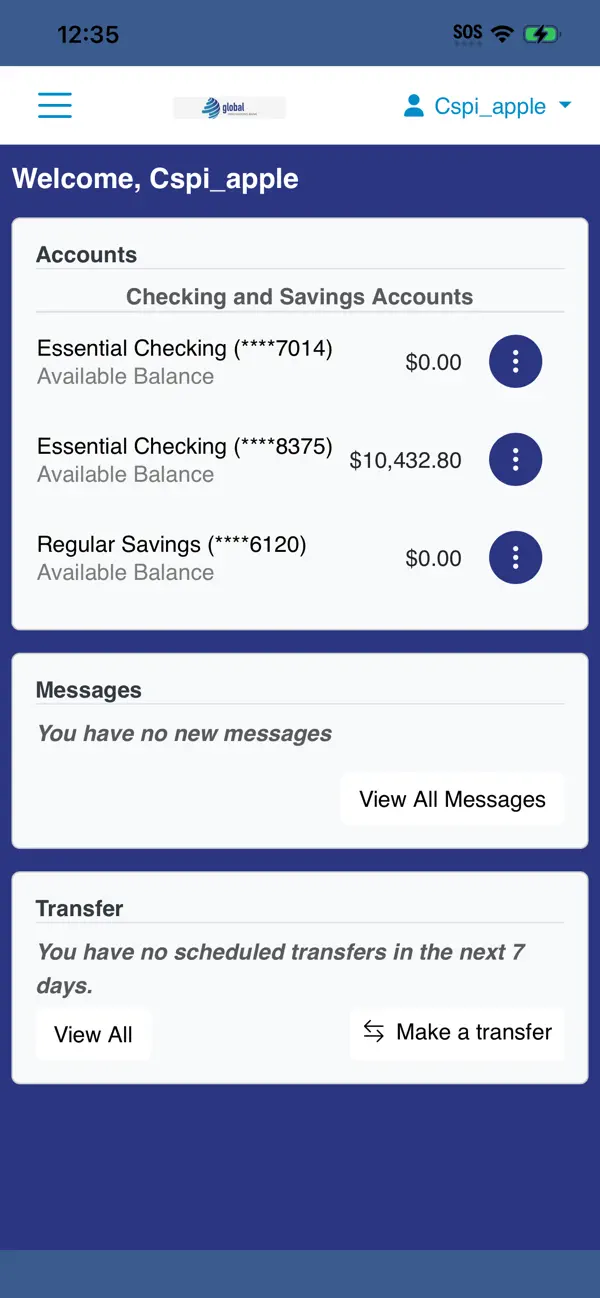 Screenshot #2 pour Global Innovations Bank